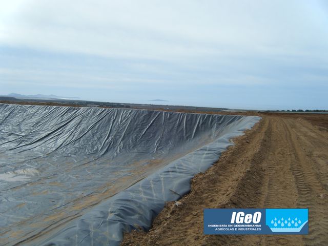 Geomembrana Liner y Cover. Obra Terminada  Liner y Cover HDPE