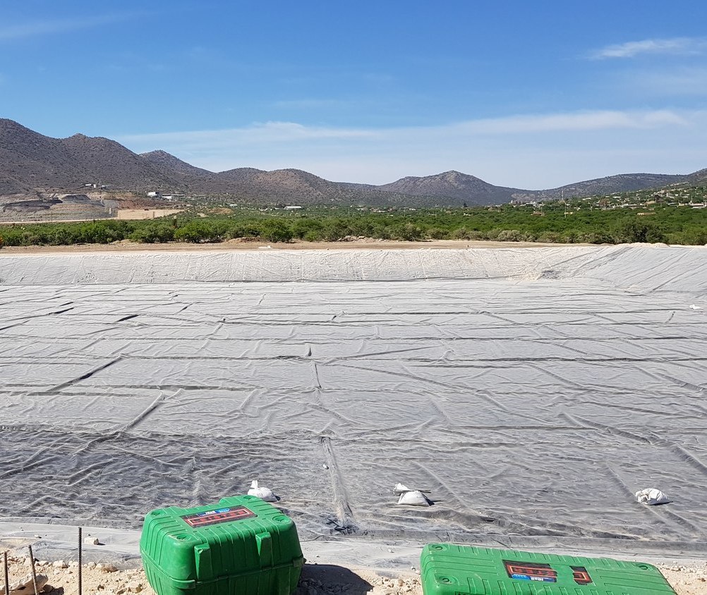 Instalación geomembrana&nbsp;